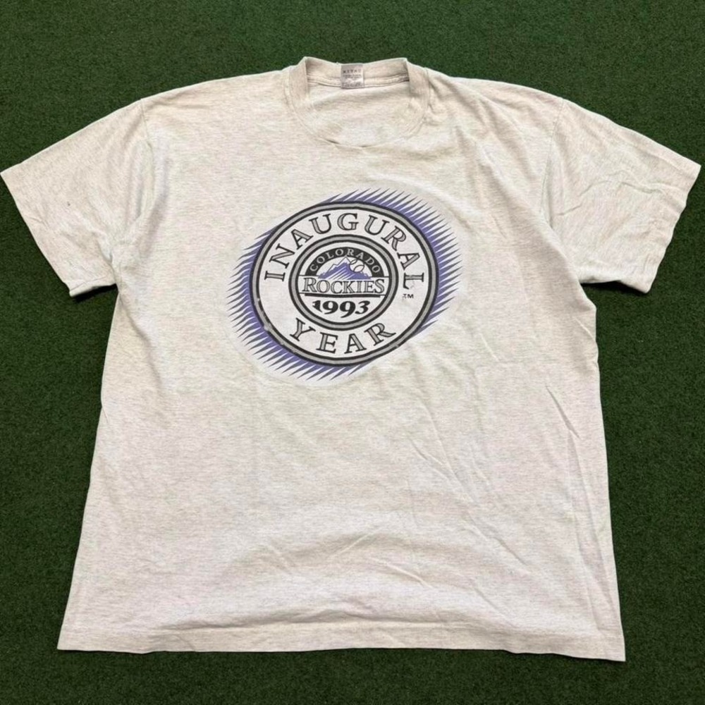 Vintage 1993 Colorado Rockies baseball T-shirt • MLB Colorado Rockies 1993 tee